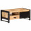 VidaXL vidaXL Rough Mango Wood Coffee Table Side End Desk Accent Couch Sofa Table 11