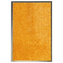 vidaXL Doormat Washable Orange Home Garden Barrier Entrance Rug for Front Door