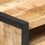 VidaXL vidaXL Rough Mango Wood Coffee Table Side End Desk Accent Couch Sofa Table 2