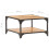VidaXL vidaXL Solid Mango Wood Coffee Table Wooden Accent Couch Side Sofa End Table 6