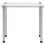 VidaXL vidaXL 3x Nesting Tables Transparent Tempered Glass Stackable Accent End Table 5