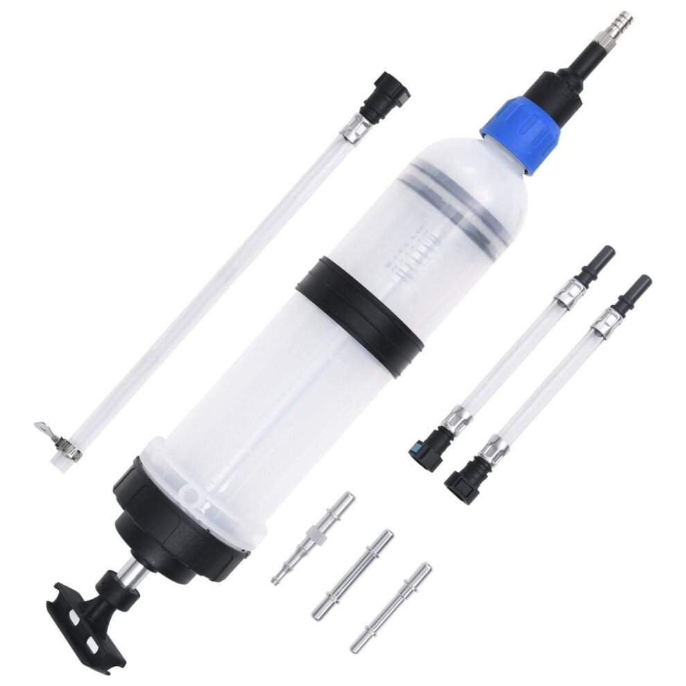 vidaXL Fluid Inspection Syringe 1.5L Vehicle Accessory Fluid Removal Extractor