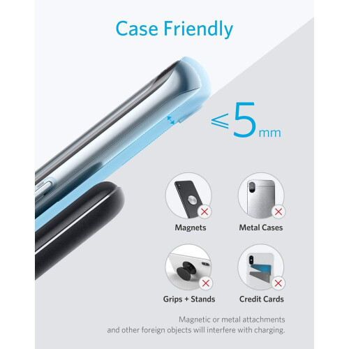 Anker Anker Wireless Charger, PowerWave Stand, Qi-Certified 1