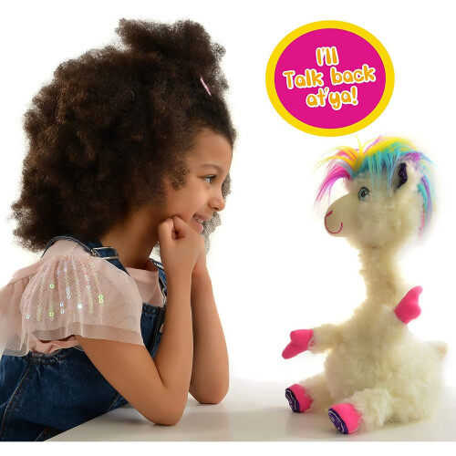 Ali Alpaca Hilarious Dancing Toy Talks Back Wiggles and Dances New 2