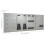 VidaXL vidaXL Workbench with Four Wall Panels and Two Cabinets Work Table Workstation 5