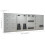 VidaXL vidaXL Workbench with Four Wall Panels and Two Cabinets Work Table Workstation 6