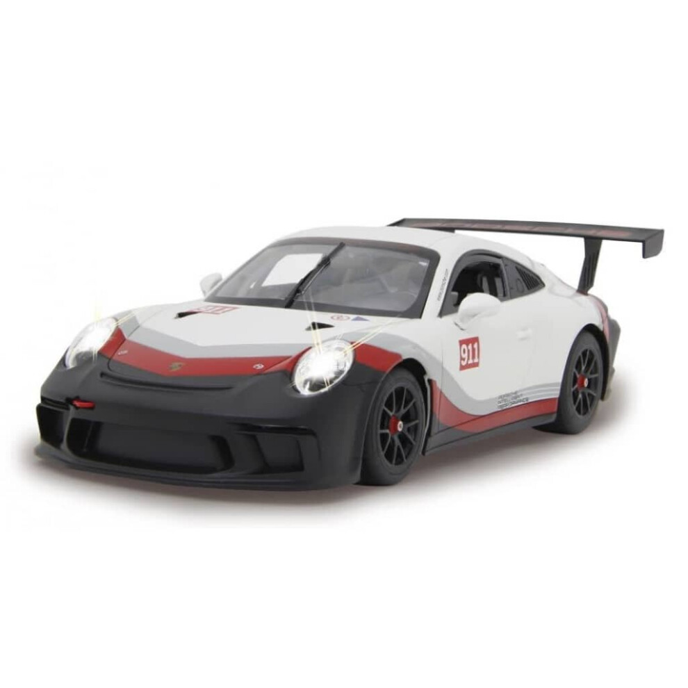Photos - RC Car Jamara RC Supercar for Porsche 911 GT3 Cup 1:14 White Remote Controlled Toy 405153 