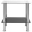 VidaXL vidaXL Side Table Transparent Tempered Glass Coffee Sofa Accent Console Desk 5