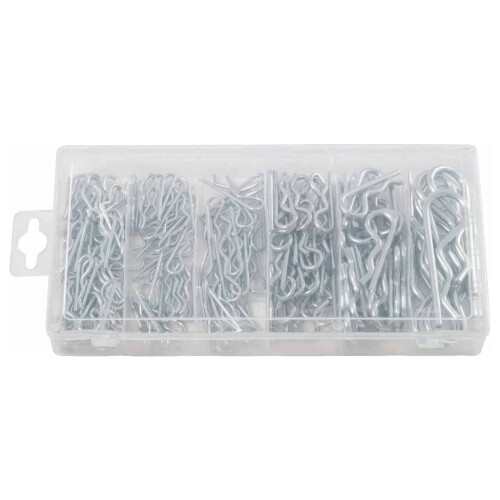 KS Tools 150 Piece Spring Split Pins Assortment Split-cotter Pins Kit with Box 2