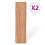 VidaXL vidaXL Bambuszäune 2 Stk. 100x400 cm 2