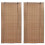 VidaXL vidaXL Bamboo Roller Blinds 2 pcs Brown 120x220 cm - Natural Light Filter, Easy to Attach - Kitchen Ready | Code 3057520 1