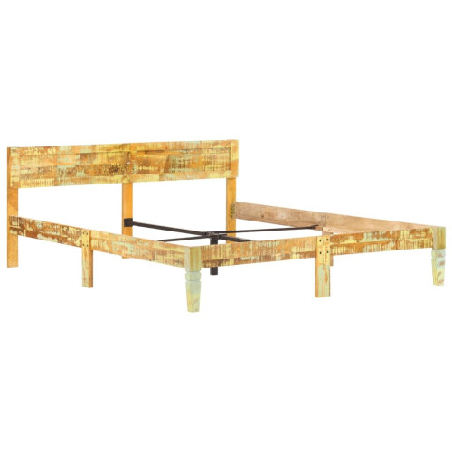 VidaXL vidaXL Bed Frame Bed Base Bedstead Solid Reclaimed Wood 180x200 cm Super King 1