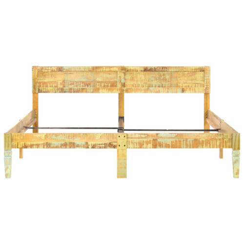 VidaXL vidaXL Bed Frame Bed Base Bedstead Solid Reclaimed Wood 180x200 cm Super King 2