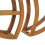 VidaXL vidaXL Solid Teak Wood Yin Yang Wall Shelf Wooden Ledge Floating Display Rack 5