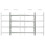 VidaXL vidaXL 2x Adjustable Security Grilles for Windows 1000-1500 mm Home Protection 3