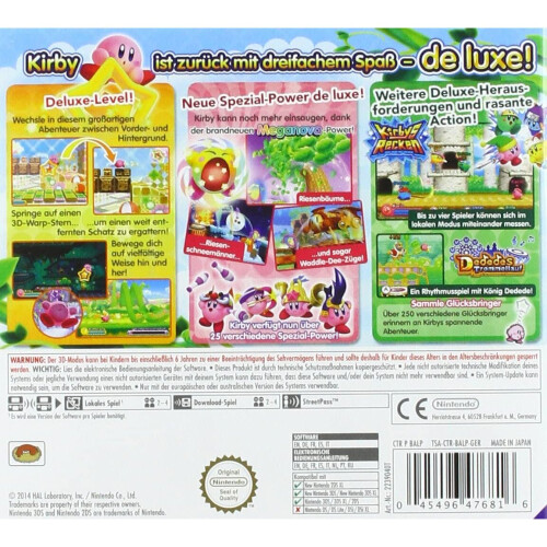 Nintendo Nintendo 3DS Kirby Triple Deluxe Selects 1