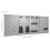 VidaXL vidaXL Workbench with Four Wall Panels Work Table Work Tool Bench Workstation 4