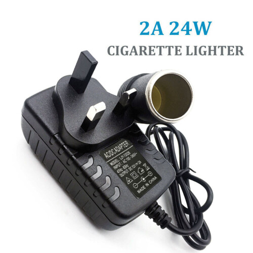 (24W ) Car Cigarette Lighter Socket Converter Power Adapter 12V 5A 60W 1