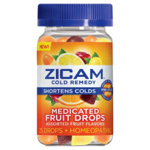 Zicam, Kallremidie, Medicinerad Frukt Droppar, Assorted Fruit, 25 Drops