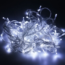 (White?Waterproof Light, 50M 400LED) Fairy Light 50M 400LED Plug Wire String Indoor Christmas Fancy Party Decoration