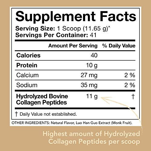 Sports Research, Κολάγην Πεπτιδίων, Βανίλια, 1,06 lb (480 g) 1