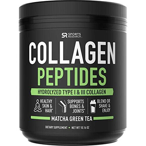 Collagen Peptide, Matcha, 10,2 oz (288 g)