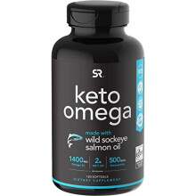 Sports Research, Keto Omega-3 met Zalmolie, 120 Softgels