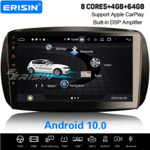9" 8-Core Android 10.0 CarPlay Car Stereo DAB+ Navi DSP BT WiFi OBD2 Mercedes Benz SMART