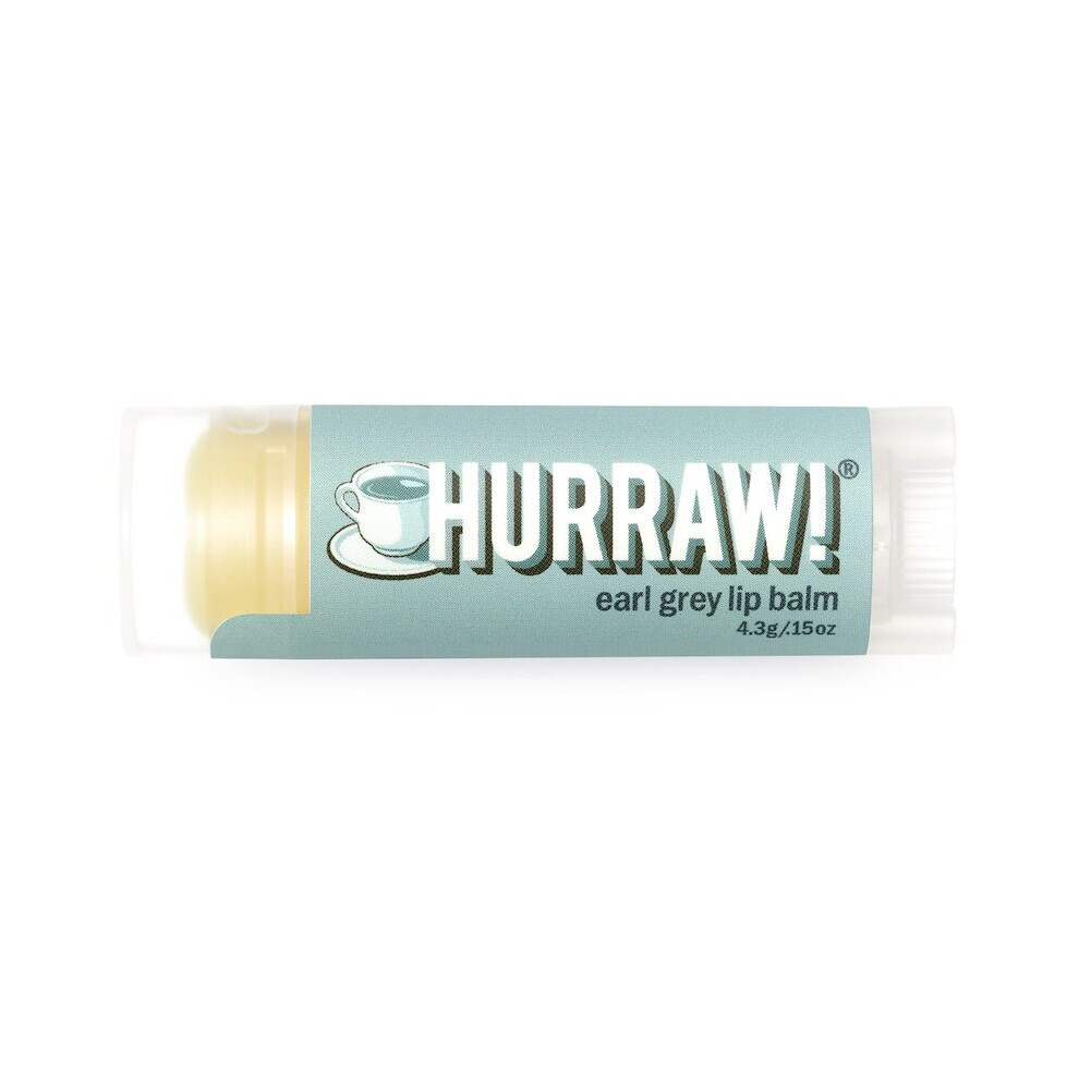 Hurraw! Grey Balm, Lip Balm, Earl .15 Oz (4.3 G)