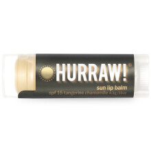 Hurraw! Balm, Sluneční ústa, SPF 15, Tangerinová kalaminta, 0,17 oz (4,8 g)