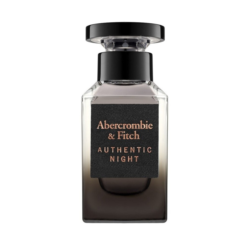 Abercrombie & Fitch Authentic Night Man Eau De Toilette Spray 50ml