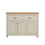 Timber Art Design UK Lisbon Sideboard 3 Doors 2 Drawers Buffet Storage Cabinet Cupboard Cream 8