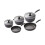 Tower Tower T900110 Precision 5 Piece Non-Stick Pan Set, Black 1