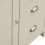 Timber Art Design UK Lisbon 1 Door 3 Drawer Storage Cabinet Sideboard Cream 4