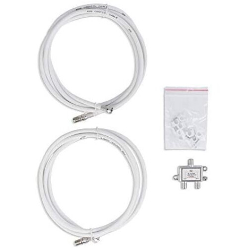 (2 Way) Viewi Multi Way Cable TV Splitter 2