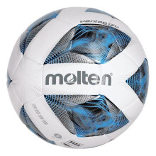 Fodbold Molten F5A3555 kunstlæder hvid/blå (størrelse 5)