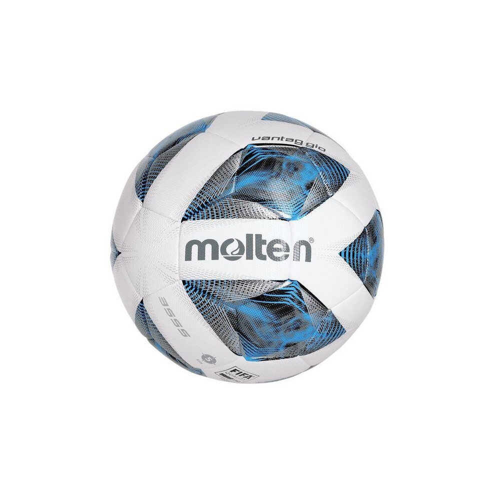 Football Molten F5A3555 Leatherette White/Blue (Size 5)