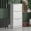 Vida Designs (White) 3 Drawer Shoe Cabinet Pull Out Hallway Storage 1