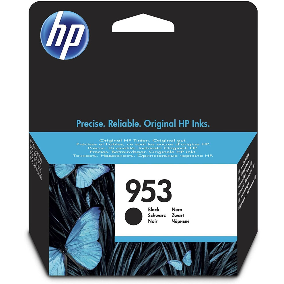 HP L0S58AE 953 Original Ink Cartridge, Black, Single Pack