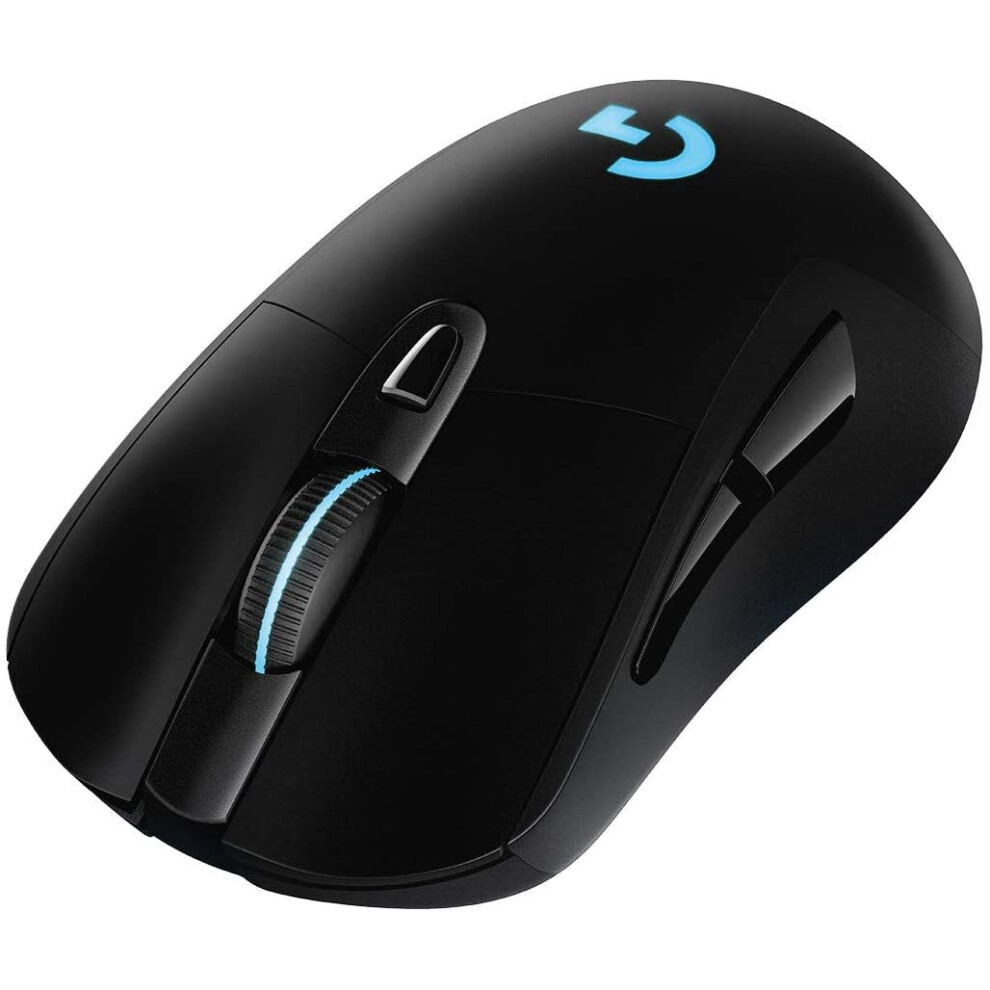 Logitech G703 Lightspeed Pro-Grade Wireless Gaming Mouse Black