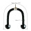 Lat Bicep Tricep Ropes Pull Down Rope Cable Attachment Handle Gym Multigym Home 3