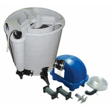 (Grey) Evolution Aqua Eazy (Easy) Pod Complete With UV and Air Pump Pond and Koi Filter System