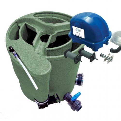 Evolution Aqua (Green) Evolution Aqua Eazy (Easy) Pod Air With Air Pump Pond and Koi Filter System