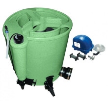 (Green) Evolution Aqua Eazy (Easy) Pod Complete With UV and Air Pump Pond and Koi Filter System