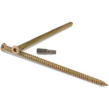 (180mm, 50 pcs +BIT) Viewi Concrete Frame Fixing Screw - Perfect for Windows, Doors, and Screws for Satellite Installation