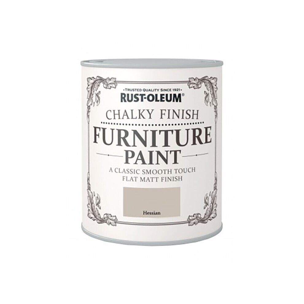 Rust-Oleum Chalk Furniture Paint Hessian 750Ml