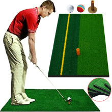 Golf Mat Training Aids Grass Sport Hitting Putting Home Backyard Practices Pad