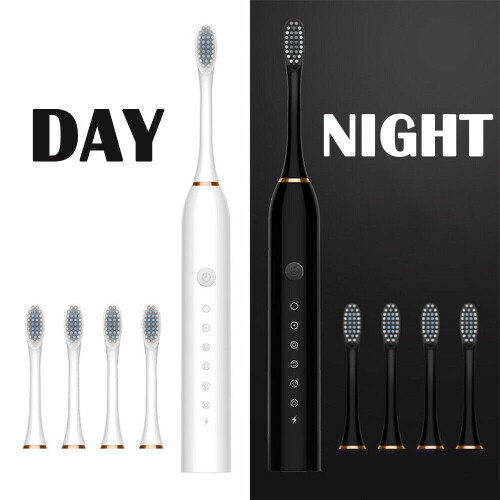 Ranpo (White) Rechargeable Sonic Vibration Electric Toothbrush 1