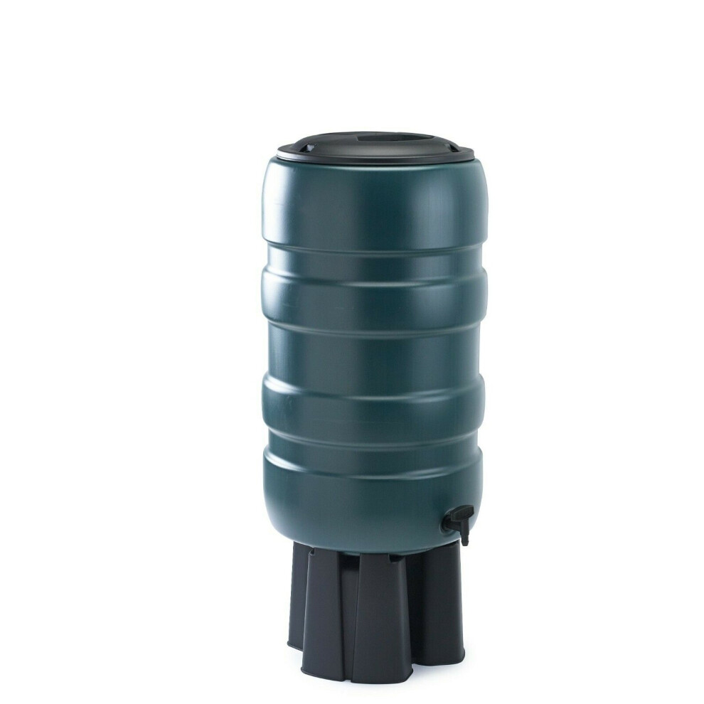 (150L) Whitefurze RainwaterGarden Water Butt Diverter/Tap