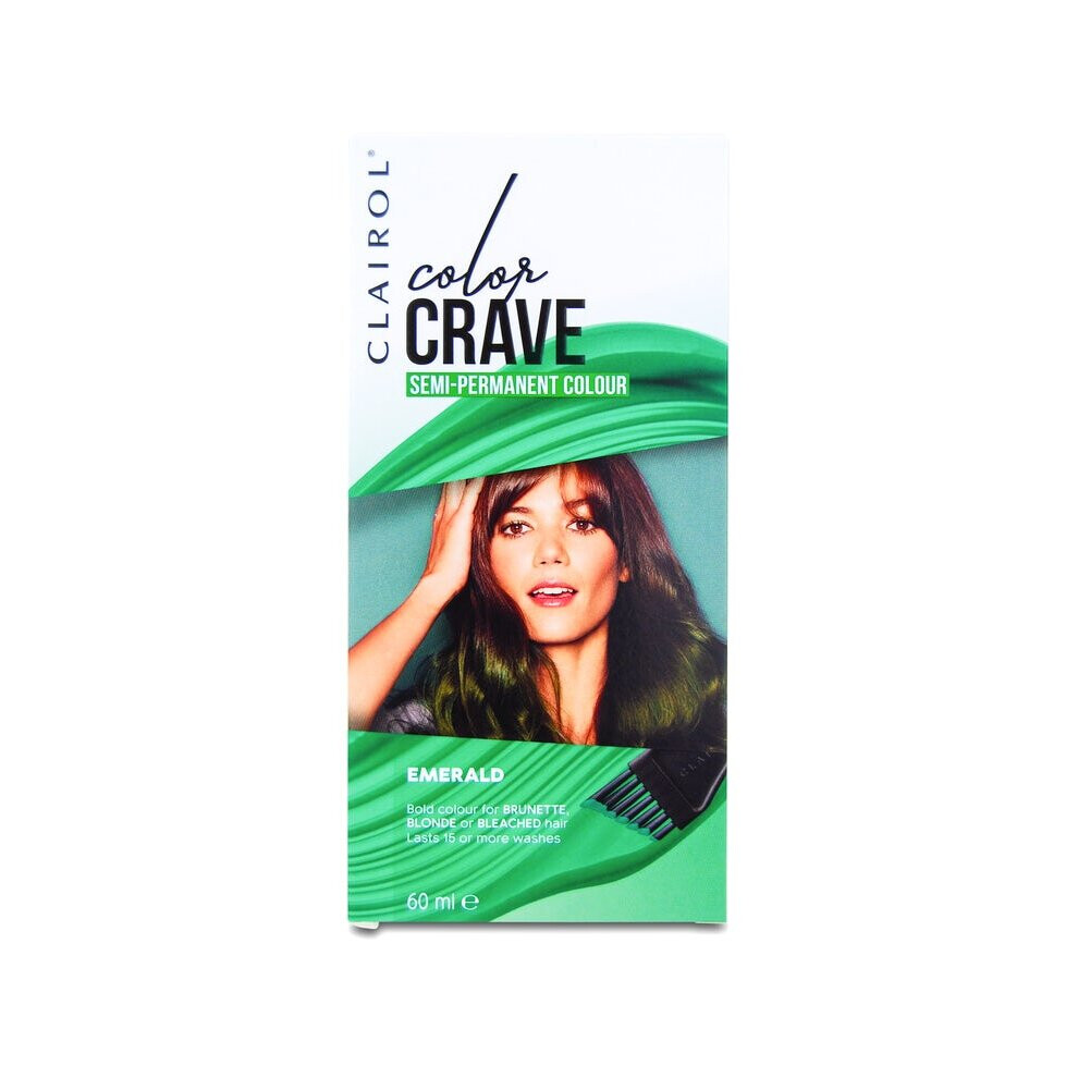 Clairol Semi Permanent Colour Crave Emerald 60Ml Green